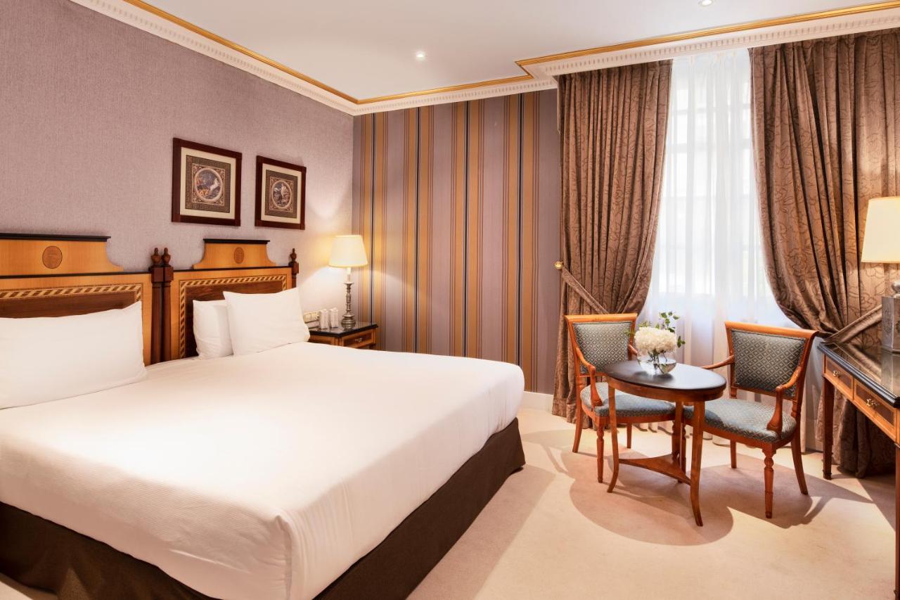 Eurostars Hotel De La Reconquista Oviédo Exterior foto A room at the hotel